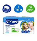 CANPED POLIETILENLI ORTA 30 ADET X 2 PAKET 60 ADET