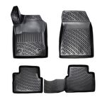 RİZLİNE PASPAS HAVUZ MEGANE II 3D SİYAH 2002-2009