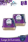 2'li Large Jel Lavanta Oda ve Banyo Kokusu Ferahlatıcı Set