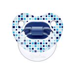 Wee 836 Silikon Şeffaf Desenli Emzik 0-6 Ay No:1