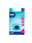 Wee Baby 112 Yalancı Emzik Silikon Akide Damaklı No: 2 - Mavi