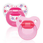 2’li Damaklı Emzik No:1 Kız 0-6 Ay