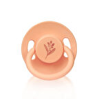 Pure Yuvarlak Uçlu Kauçuk Emzik No:3 Somon 18+ Ay