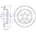 Honda Arka Fren Diski (aynası) Duz Honda Crv 2007> (293x5) - Delphi Bg4694c