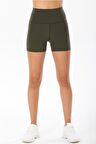 Push Up Kısa Şort Haki