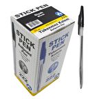 Ark Tükenmez Kalem 1.0 mm 50'li Kutu Siyah Kod:222