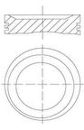 Bmw Piston Segman (std 85,00mm) M 43 B 19 3.18i 118 Ps E36 E46 Z3 - Mahle 0831000