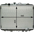 Hyundaı Ticarı Motor Su Radyatoru H100 Minibus 1997-2005 - L300 Minibus 1997-2008 Hcc Marka Yetkili Servis Malzemes - Mando Hc2530043820