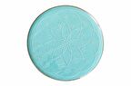 Porland Christina Turkuaz Düz Tabak 32cm