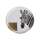 Porland Wild Life Serisi 20cm Düz Tabak Zebra
