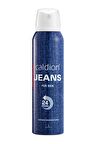 Caldion Jeans Pudrasız Ter Önleyici Leke Yapmayan Erkek Sprey Deodorant 150 ml