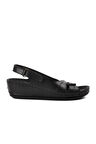 Aspor Siyah Kadın Düz Sandalet