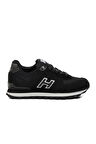 Hammer Jack Siyah Suni Deri Unisex Sneaker