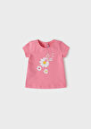 Mayoral kız bebek baskılı tişört 1033