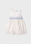 Abel&lula Bebek Işlemeli Jakarlı Tül Elbise 5004