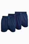Erkek 3 lü Set-2 Premium Collection Desenli Geniş Kalıp Modal Boxer 3M254