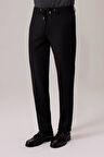 Yazı Slim Fit Likralı Erkek Jogger Pantolon-7109