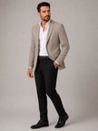 Erkek İtalyan Kesim Yarım Astar Blazer Ceket Klasik ve Modern Şıklık - 7731
