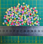 EPOKSİ - LİP GLOSS - TIRNAK SÜSLEME MİNİK MEYVE PULLARI 250 ADET