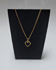 ZİNCİRLİ KOLYE KALP CHARM
