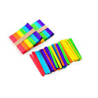 Renkli Dondurma Dil Çubuğu İnce 50Li - 3 paket