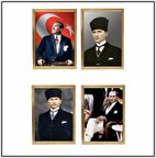 Ant Atatürk Portresi 35X50 Özel Çerçeve - 1 adet