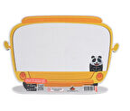 Panda Animasyonlu Otobüs Yazı Tahtası Ahşap 23X33