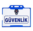 Güvenlik Yaka Kartı İpli - 2 adet