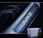 Nissan juke Carbon Fiber Kapı Eşiği Yazısı Sticker Boya Koruma