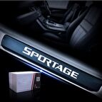 Kia Sportage Carbon Fiber Kapı Eşiği Yazısı Sticker Boya Koruma