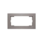 VİKO Novella Antrasit Sıva Altı İkili Çerçeve