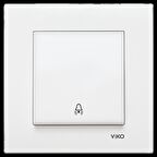 Viko Karre Zil Anahtar Çerçeveli