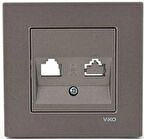 Viko Novella Antrasit Data Priz Jacksız Çerçeveli