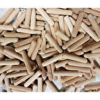 Ahşap Kavela Pimi 35 mm - 100 adet 6 MM (30 MM UZUNLUK