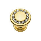 İrem Taşlı Düğme Kulp Altın (2 Adet)