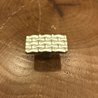 Hasır Kulp Saten Düğme (2 Adet)