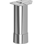 Topak Mobilya Ayağı Parlak Krom 4'lü 15 CM