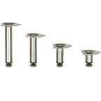 Paslanmaz Metal Mobilya Ayağı 32mm (4 Adet) 15 CM