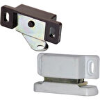 Plastik Kapak Tutucu Mıknatıs - 2 Adet Beyaz