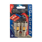 Unıversal P21w 12v Amber Fanlı Exclusıve Serie (2'li Blister) - Photon Ph7219 Fn Na B2