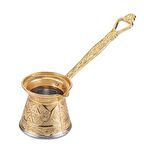 Kosova AYV-0053 Zambak İşlemeli Bakır Cezve