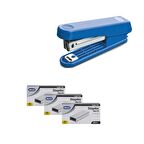 Mas 754 Zımba Makinesi Basic Mavi + 3 Adet Zımba Teli