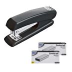 Mas 758 Zımba Makinesi 24/6 Siyah + 2 Adet Zımba Teli