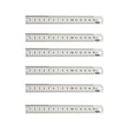 Mas 2328 Çelik Cetvel 15 Cm - 6 Adet