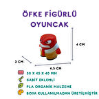 Ters Yüz Öfke Figür - 3D Karakter Oyuncak