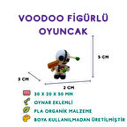 Voodoo Bebek - 3D Gizemli Dekoratif Figür