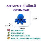 Ahtapot Figür - 3D Deniz Canlısı Oyuncak