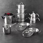 Hisar 18 Parça Çelik Çeyiz Seti