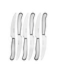 Hisar Arjantin Steak 6lı Çelik Bıçak Seti