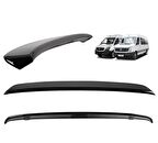 Vw crafter bagaj üstü spoiler siyah boyalı plastik 2006 / 2018